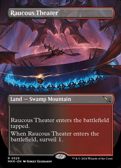 Raucous Theater - Borderless - Inverted (Foil)