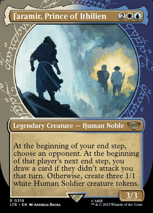 Faramir, Prince of Ithilien - Borderless - Legendary- Showcase (Foil)