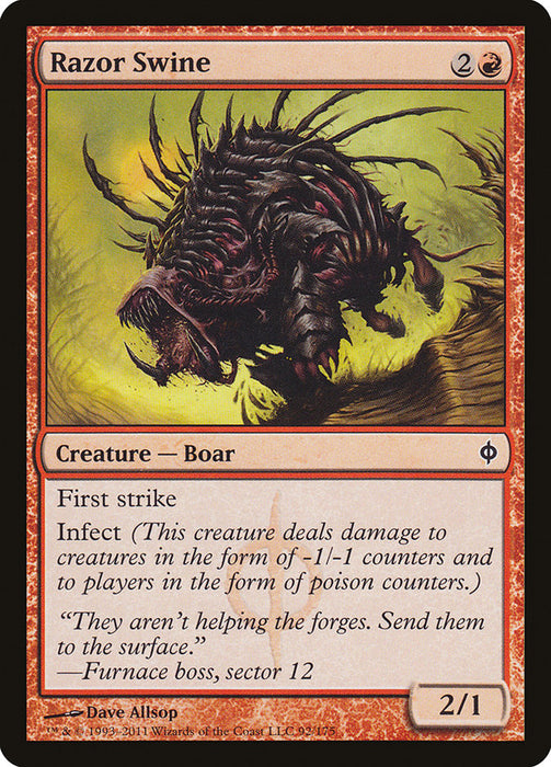 Razor Swine  (Foil)