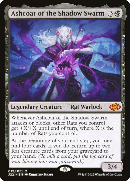 Ashcoat of the Shadow Swarm - Legendary