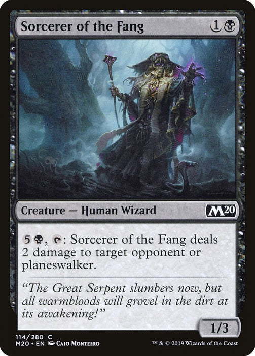 Sorcerer of the Fang  (Foil)
