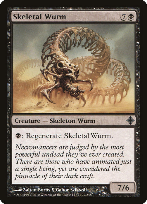 Skeletal Wurm  (Foil)
