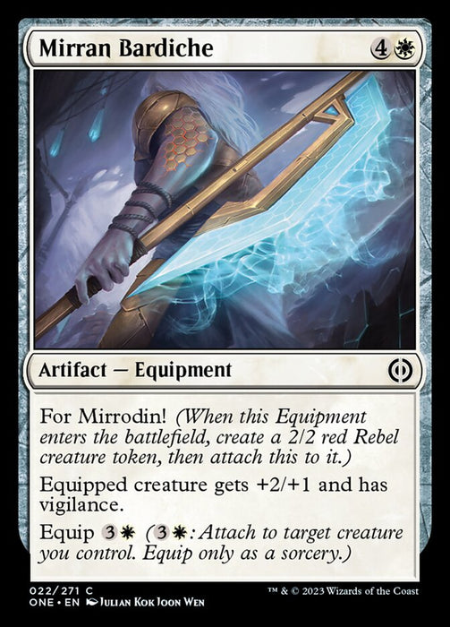 Mirran Bardiche (Foil)