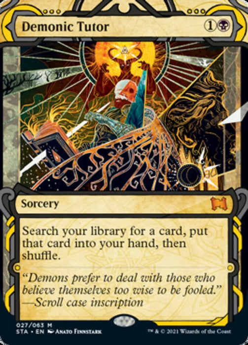 Demonic Tutor - Borderless