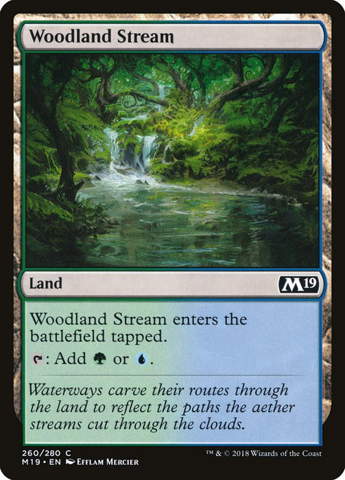 Woodland Stream  (Foil)