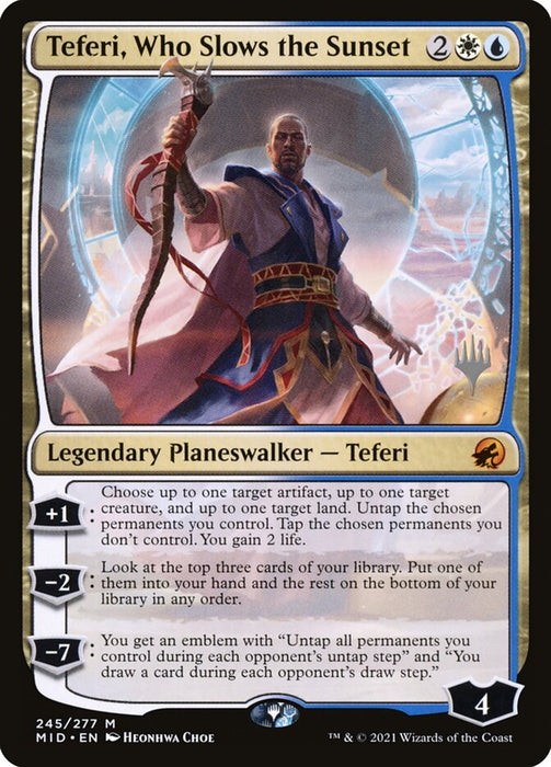 Teferi, Who Slows the Sunset (Foil)