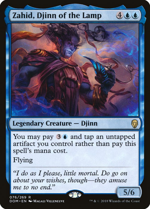 Zahid, Djinn of the Lamp  - Legendary (Foil)