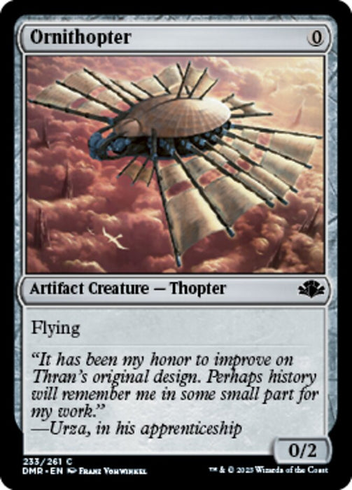Ornithopter (Foil)