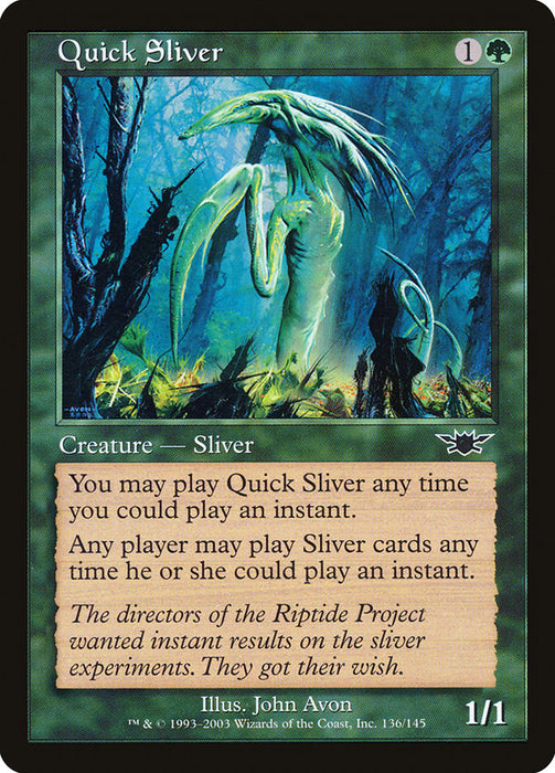 Quick Sliver  (Foil)