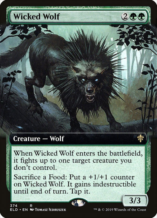 Wicked Wolf  - Extended Art (Foil)