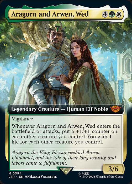 Aragorn and Arwen, Wed - Legendary- Extended Art