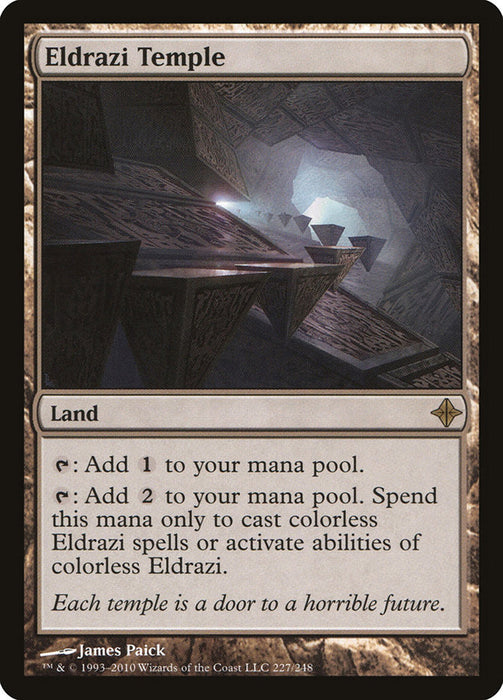 Eldrazi Temple  (Foil)