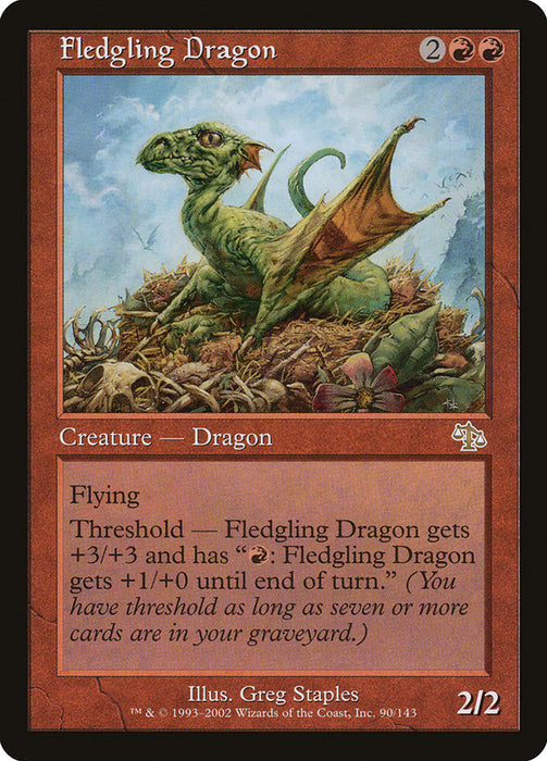Fledgling Dragon  (Foil)