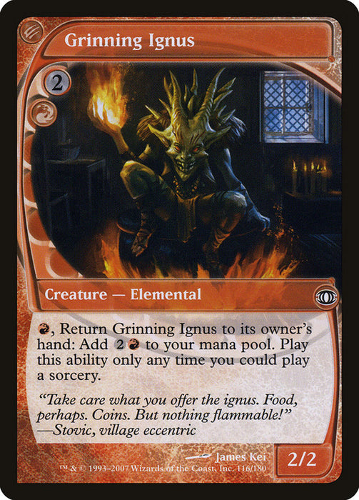 Grinning Ignus  (Foil)