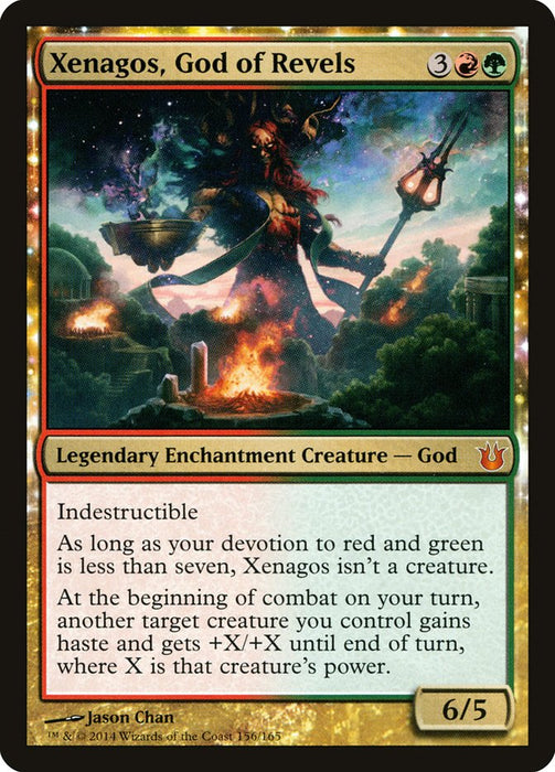Xenagos, God of Revels  - Nyxtouched (Foil)