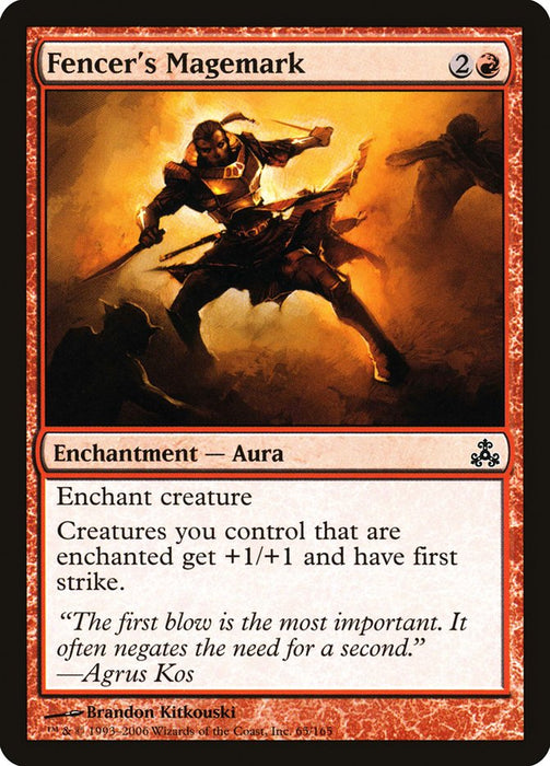 Fencer's Magemark  (Foil)