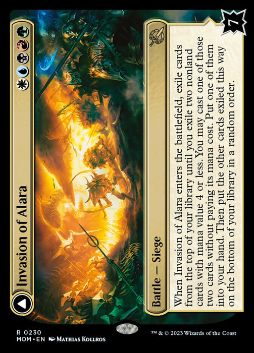 Invasion of Alara // Awaken the Maelstrom (Foil)