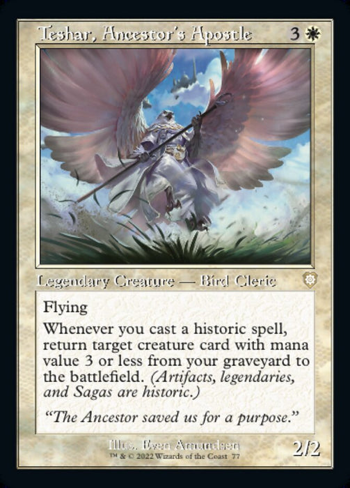 Teshar, Ancestor's Apostle - Retro Frame