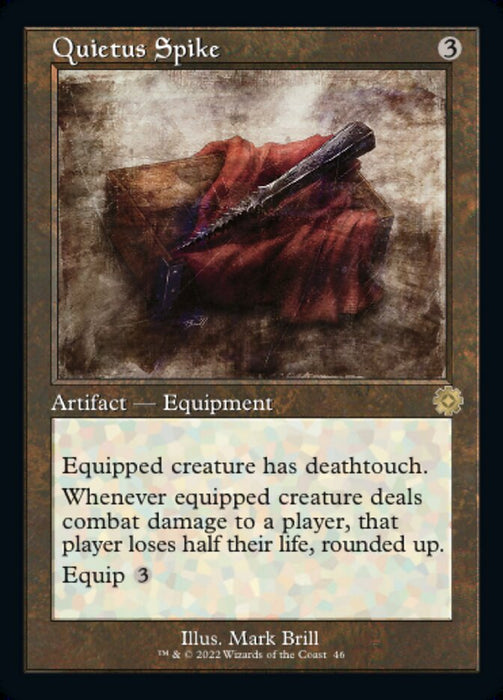 Quietus Spike - Retro Frame (Foil)