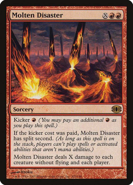 Molten Disaster  (Foil)