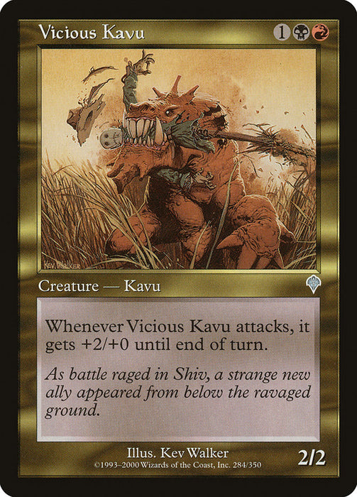 Vicious Kavu  (Foil)