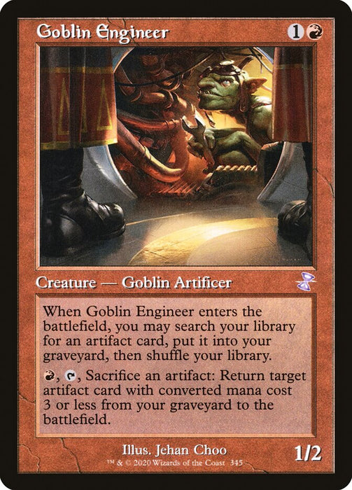 Goblin Engineer - Retro Frame