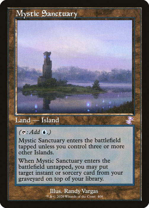 Mystic Sanctuary - Retro Frame