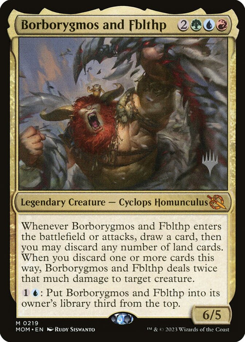 Borborygmos and Fblthp - Legendary (Foil)