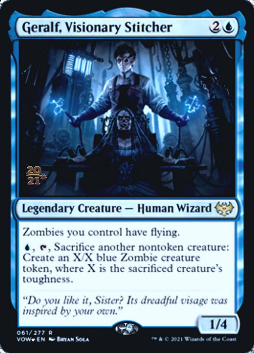 Geralf, Visionary Stitcher - Legendary (Foil)