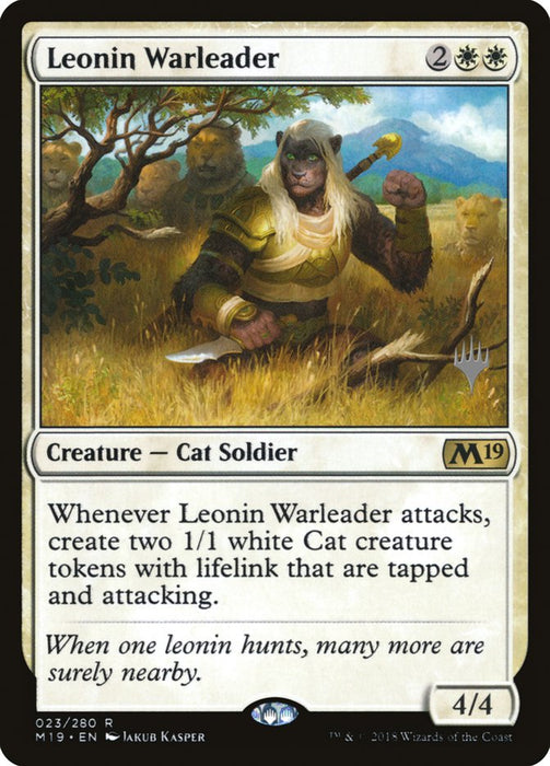 Leonin Warleader  (Foil)