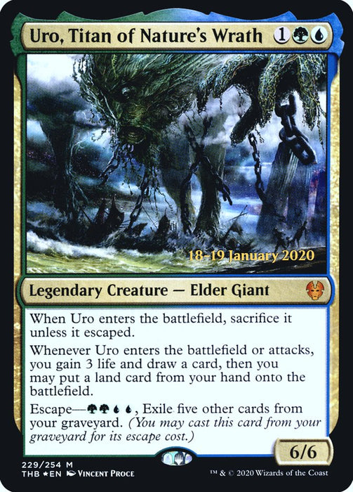 Uro, Titan of Nature's Wrath - Legendary (Foil)