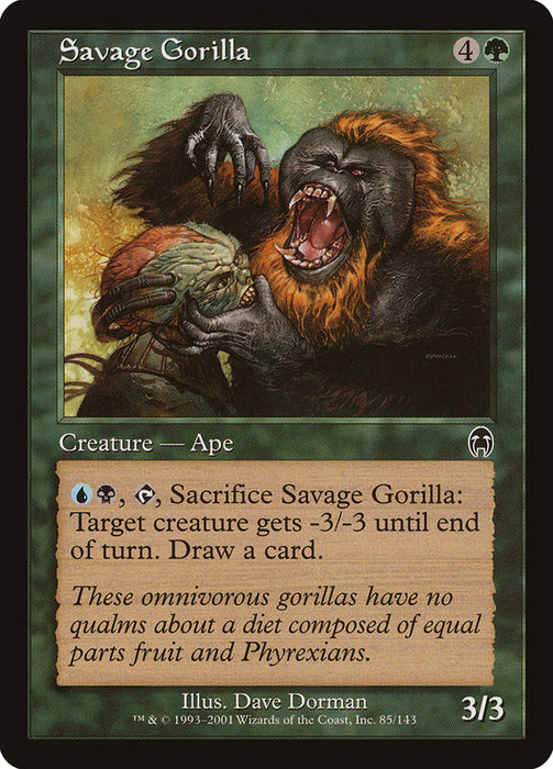 Savage Gorilla  (Foil)
