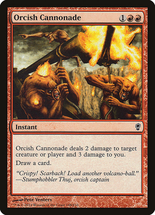 Orcish Cannonade  (Foil)