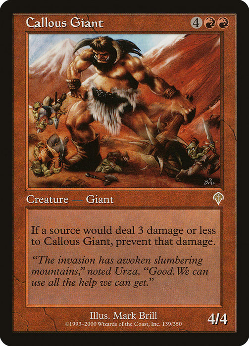 Callous Giant  (Foil)