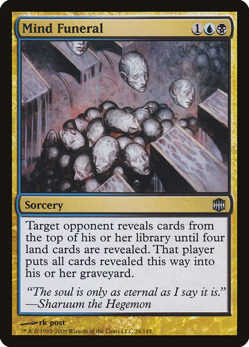 Mind Funeral  (Foil)