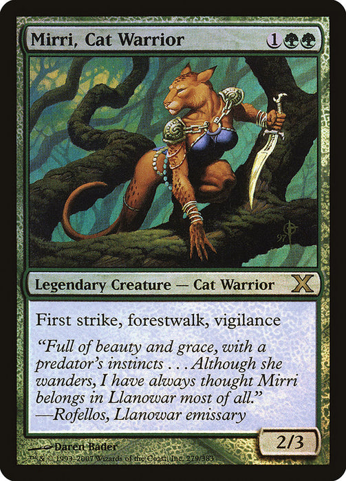 Mirri, Cat Warrior  (Foil)