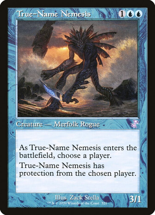 True-Name Nemesis - Retro Frame  (Foil)