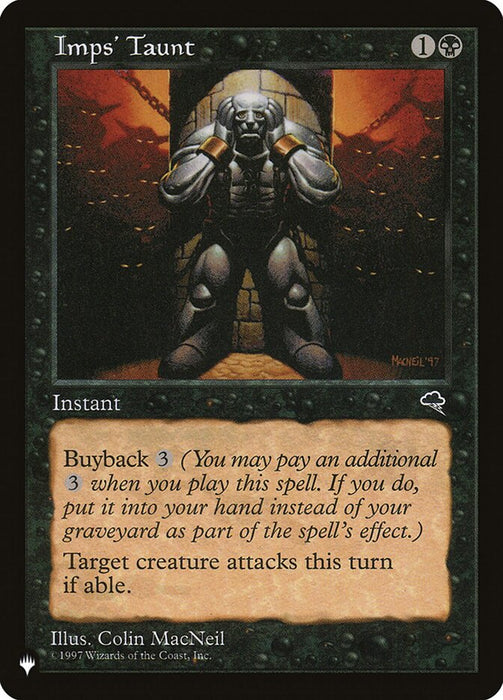 Imps' Taunt - Retro Frame