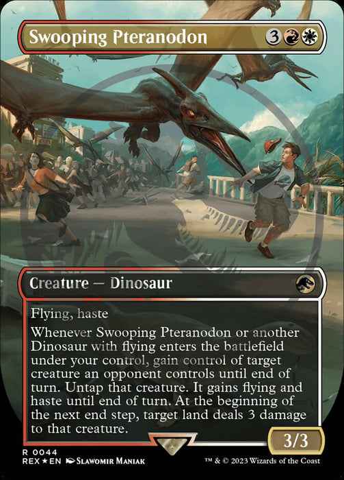 Swooping Pteranodon - Borderless (Foil)