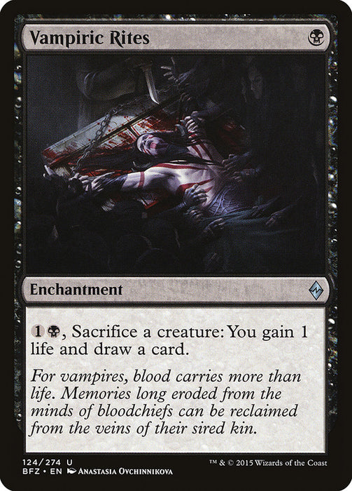 Vampiric Rites  (Foil)