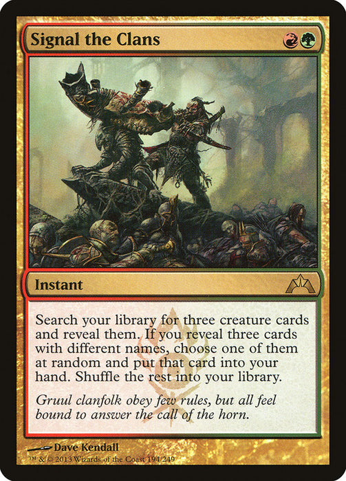 Signal the Clans  (Foil)