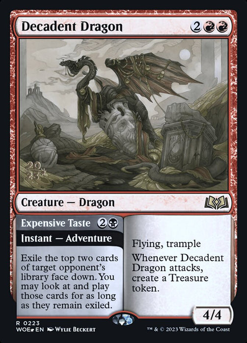 Decadent Dragon // Expensive Taste (Foil)
