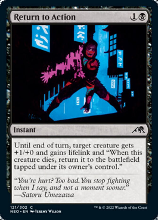 Return to Action  (Foil)