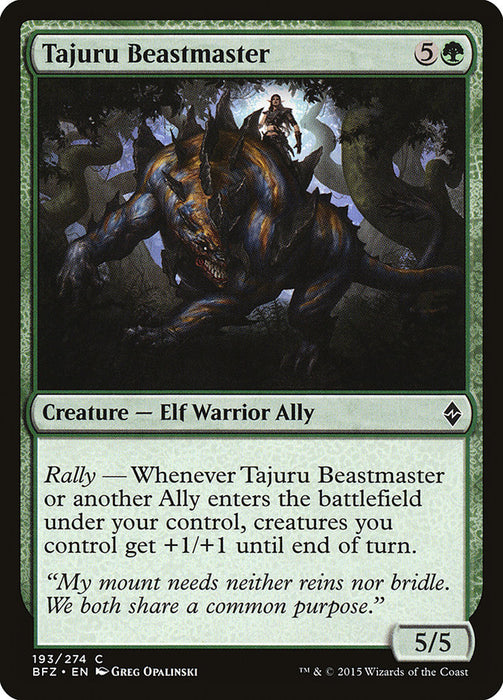 Tajuru Beastmaster  (Foil)