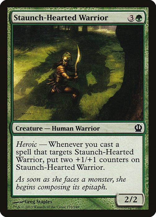 Staunch-Hearted Warrior  (Foil)