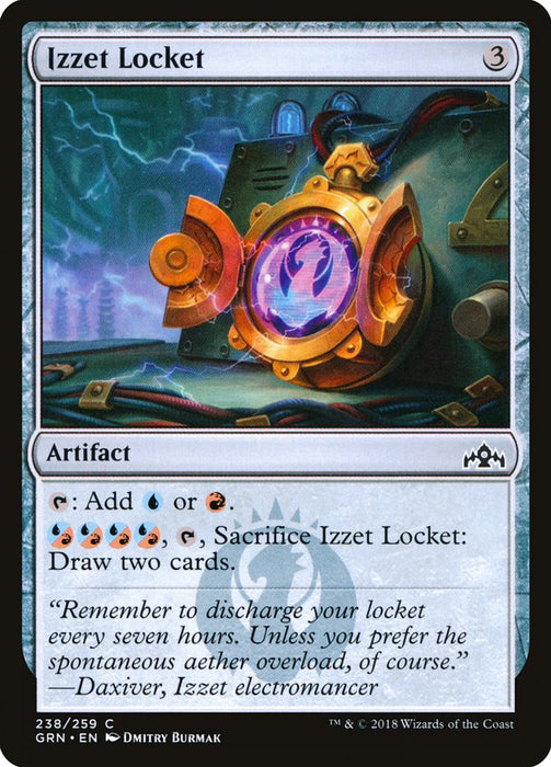 Izzet Locket  (Foil)