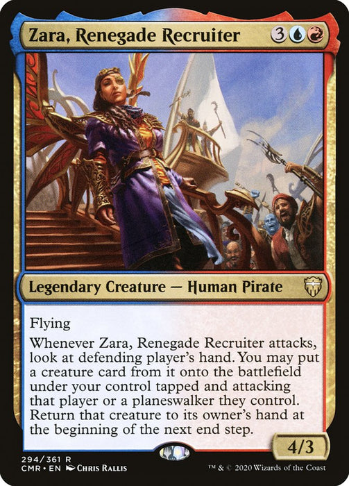 Zara, Renegade Recruiter  - Legendary (Foil)