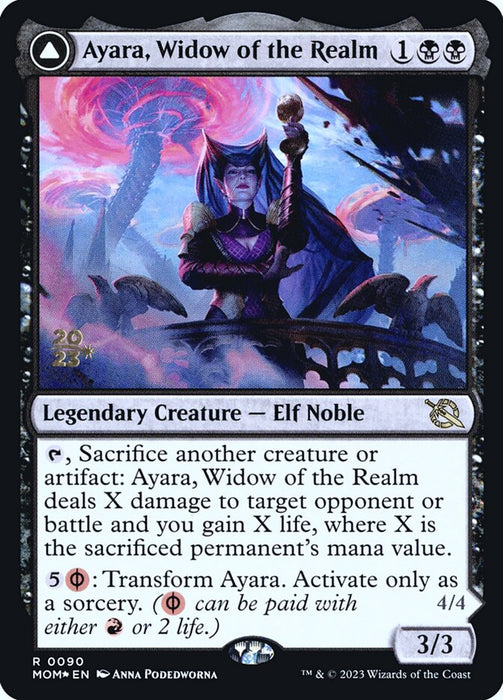 Ayara, Widow of the Realm // Ayara, Furnace Queen - Legendary (Foil)