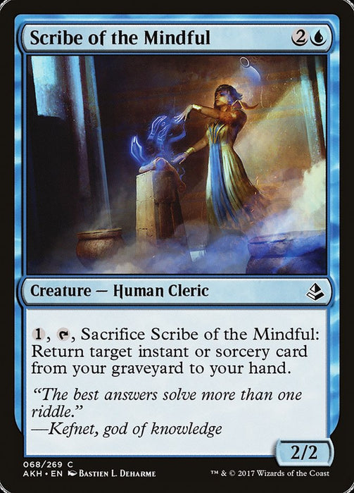 Scribe of the Mindful  (Foil)