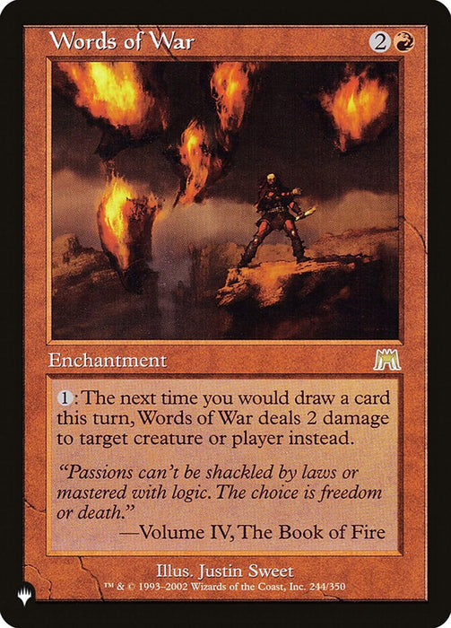 Words of War - Retro Frame